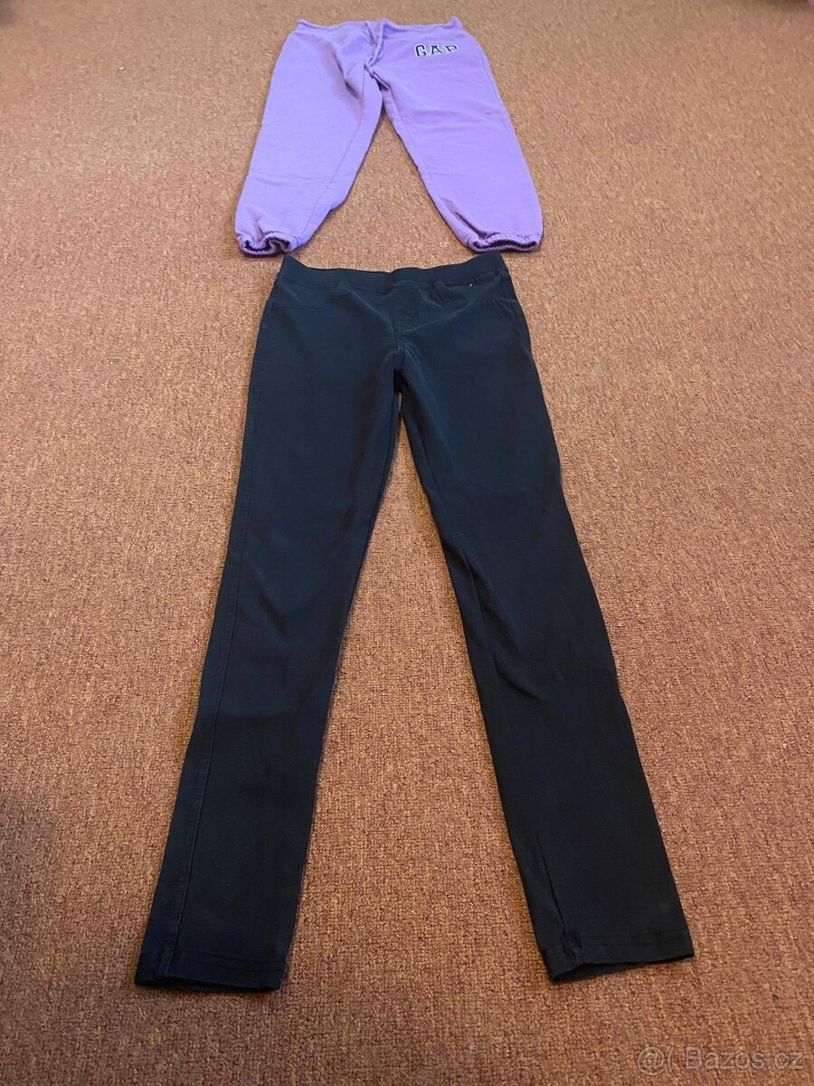 Kalhoty GAP a H&M, vel. 158-170