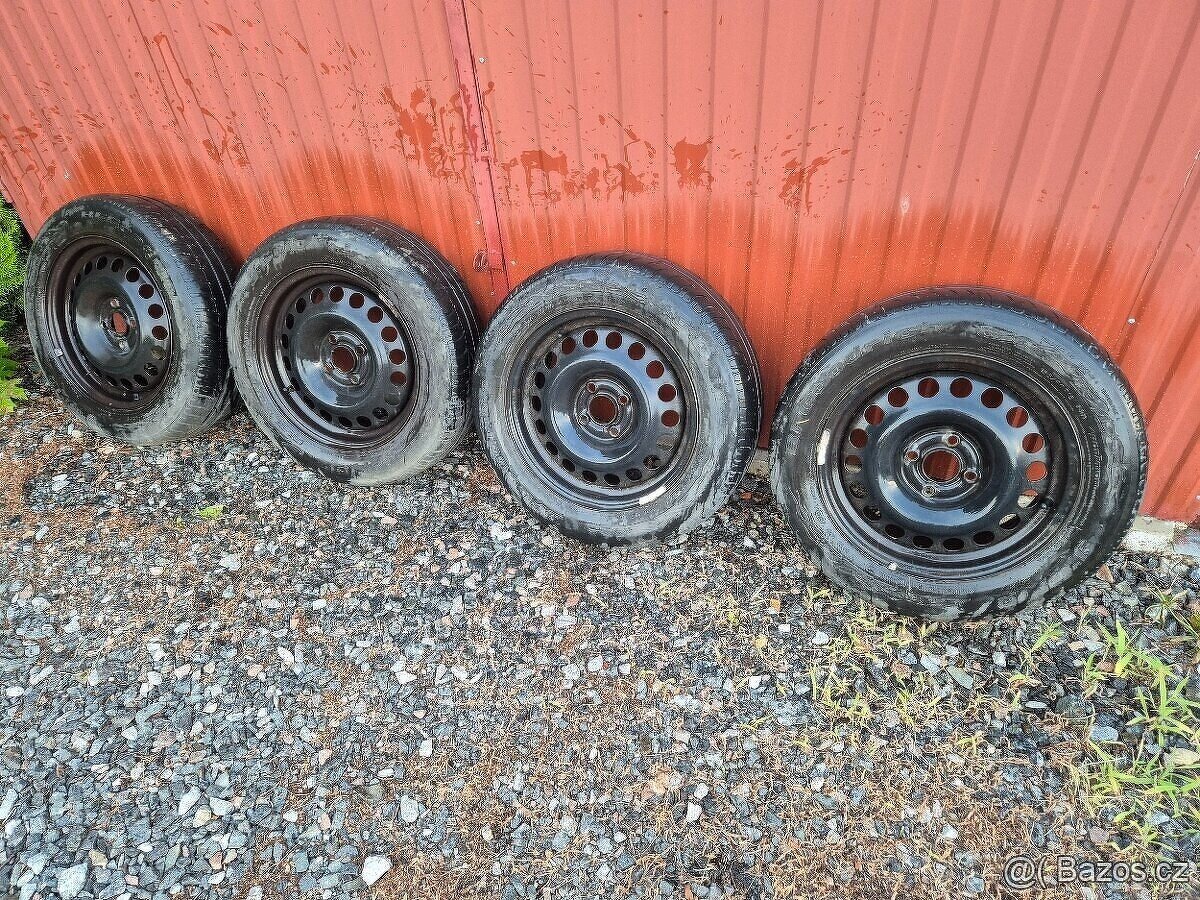 Plechové disky Opel R15 4x100