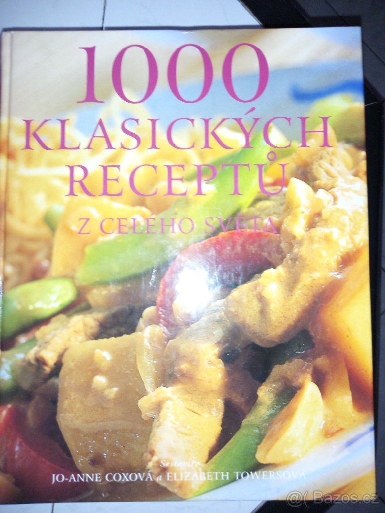 kniha s recepty
