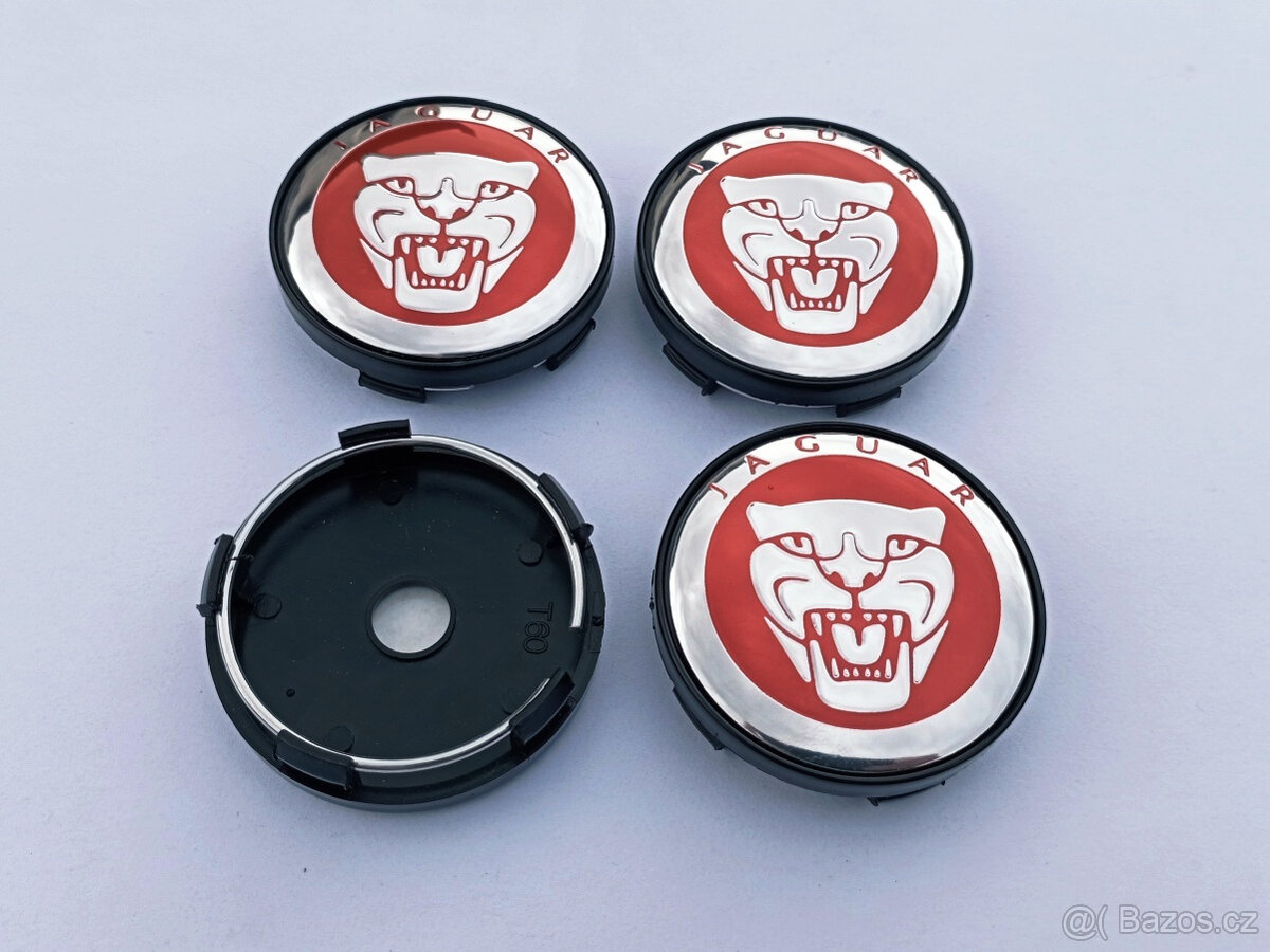 středové krytky Jaguar 60mm