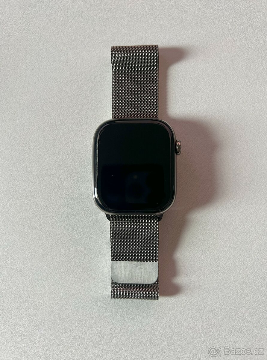Apple Watch Series 10 46mm Titan/Milánský tah