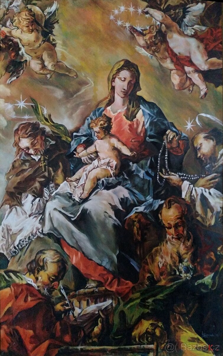 Originální obraz olejovými barvami na zakázku (Olej A4, A3.)