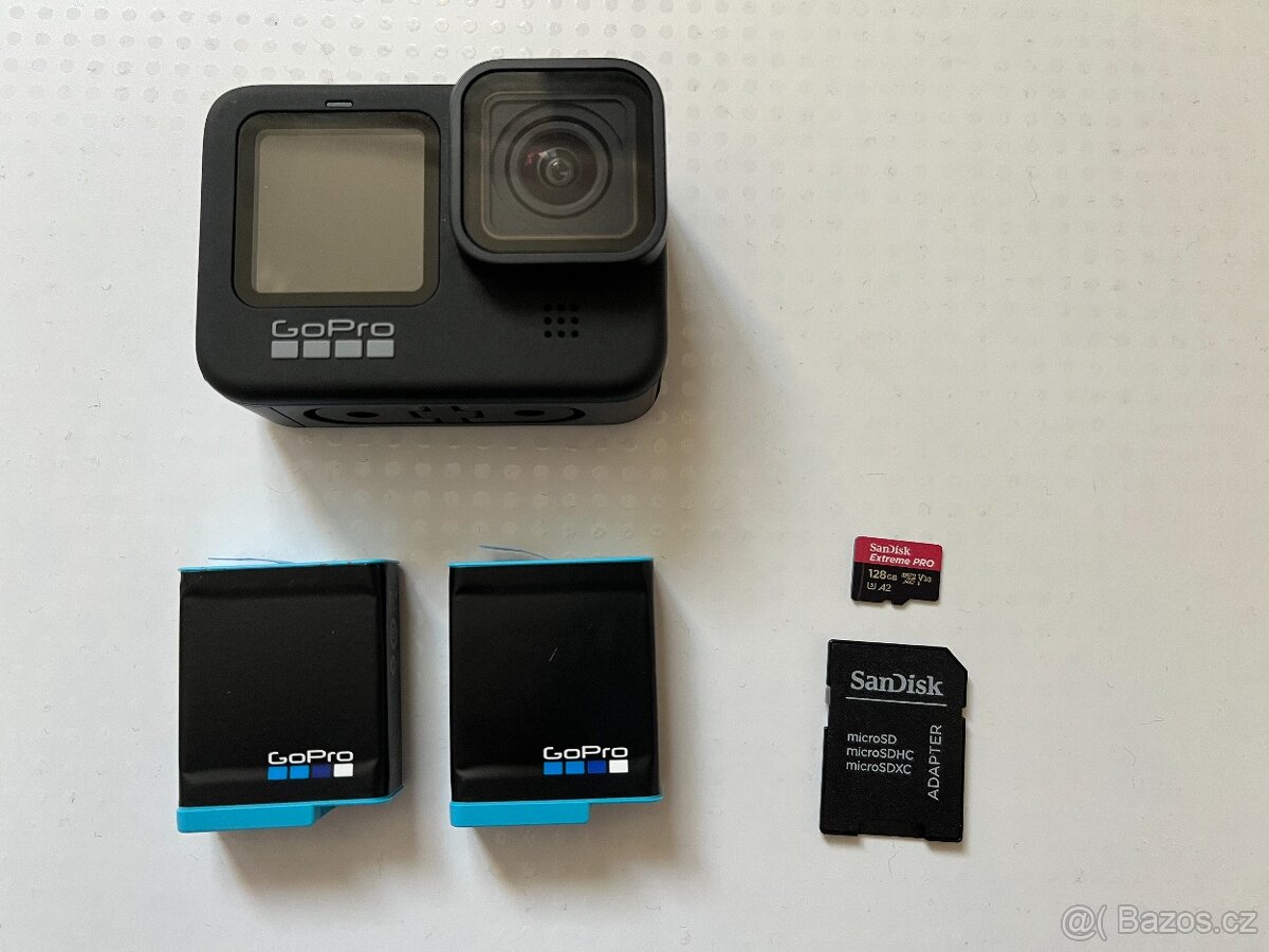 GoPro hero 9 black + příslušenství