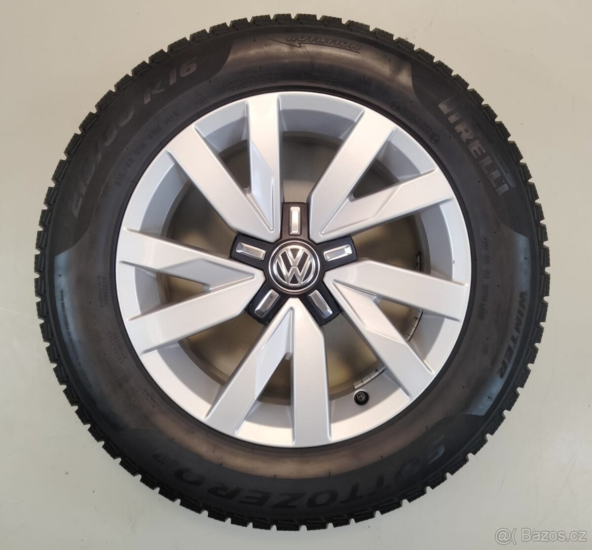 Zimní sada kol na VW 5x112 ET41 6,5Jx16" pneu Pirelli 215/6