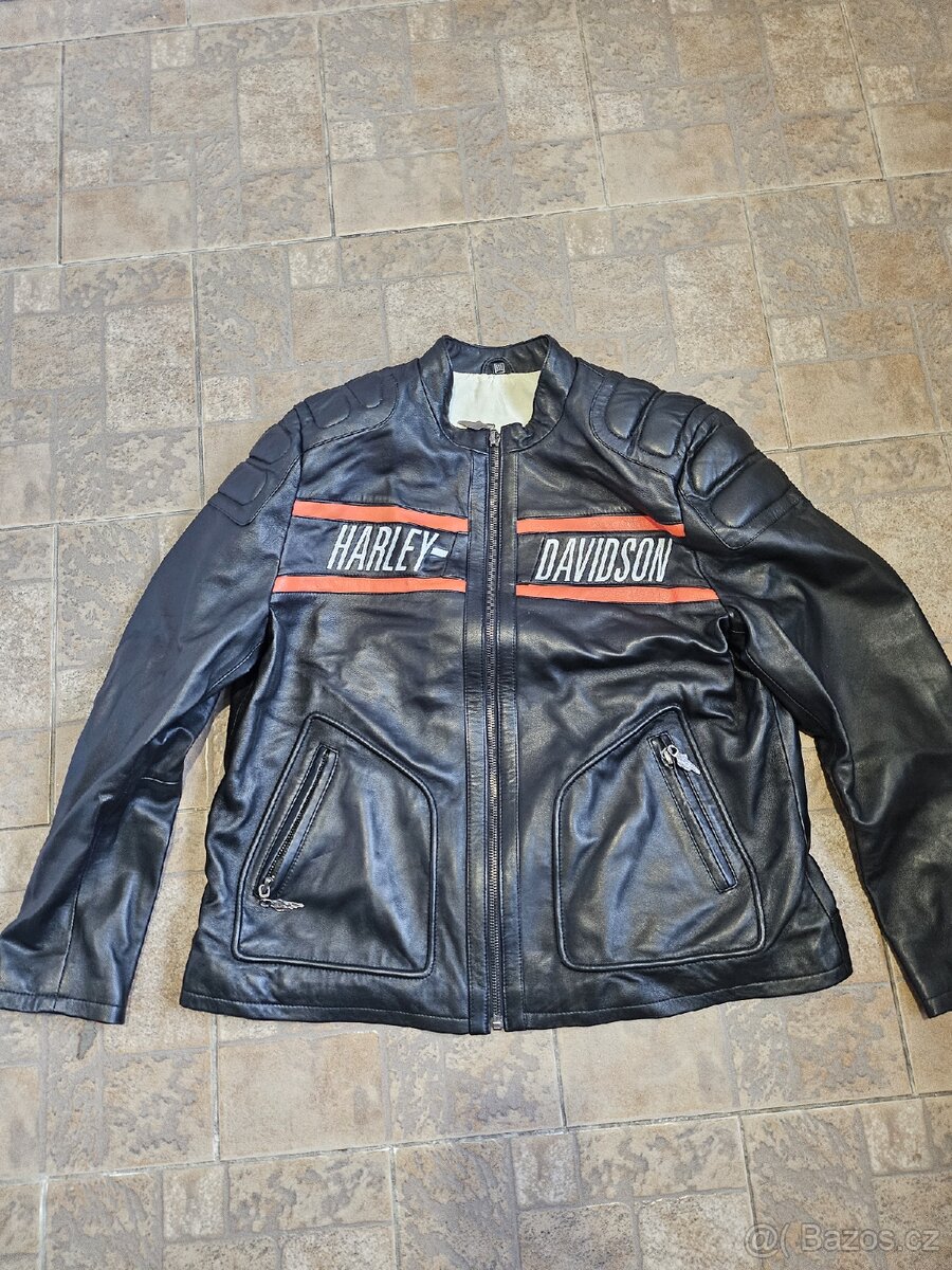 Nová kožená bunda Harley Davidson xxl