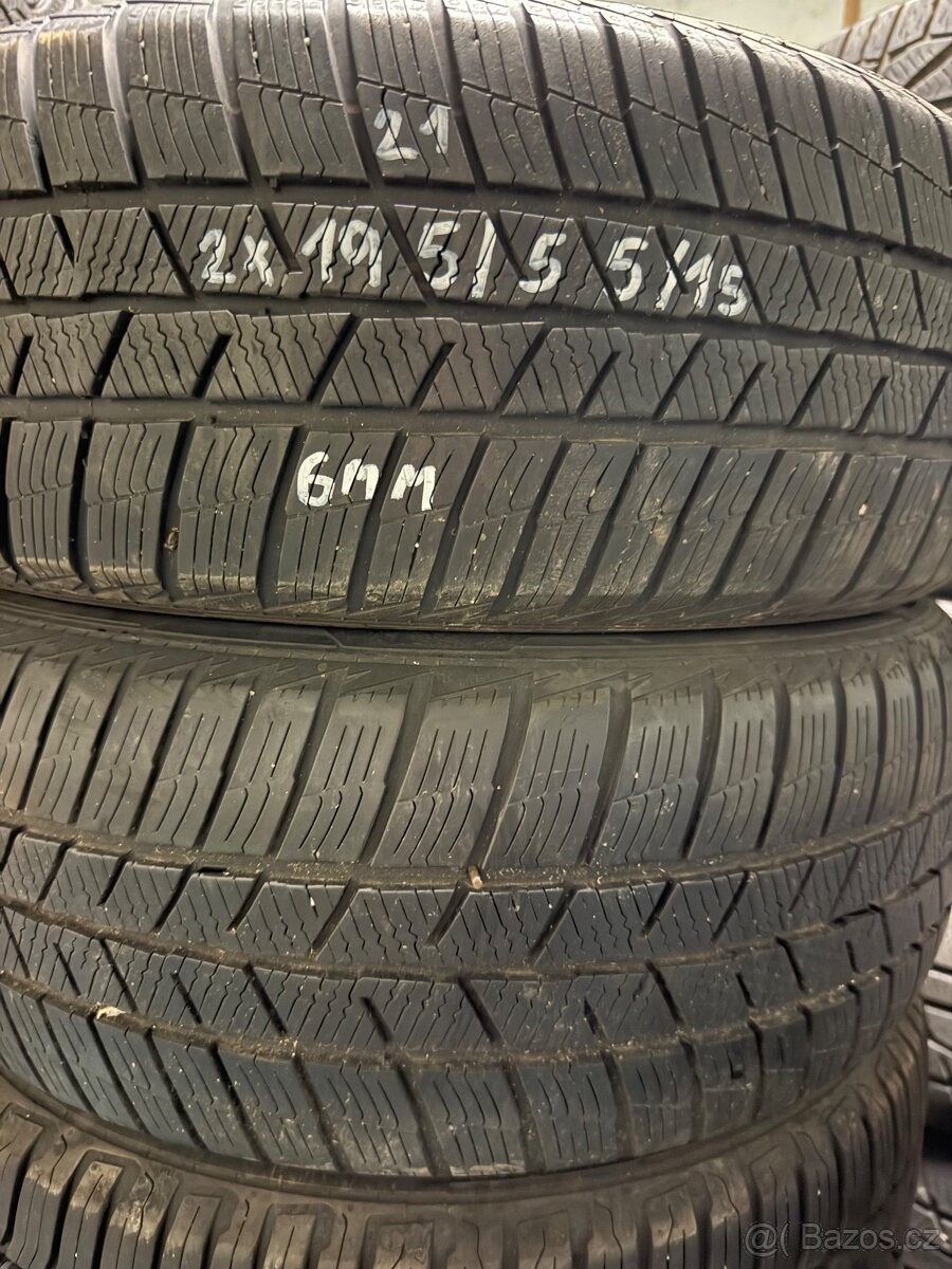 2x Zimni pneu r15 195/55/15