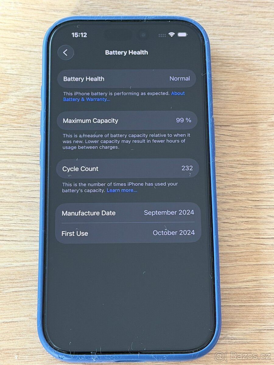Prodám Apple Iphone 16 Pro 128 GB černý jako nový