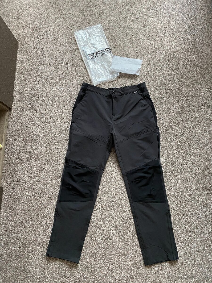 Nové pánské celor. turistické kalhoty Regatta - L/XL (č. 52)