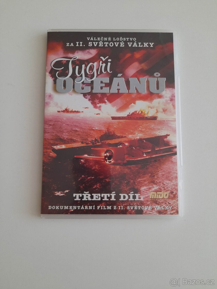 Válečné dokumentární DVD - Tygři oceánů