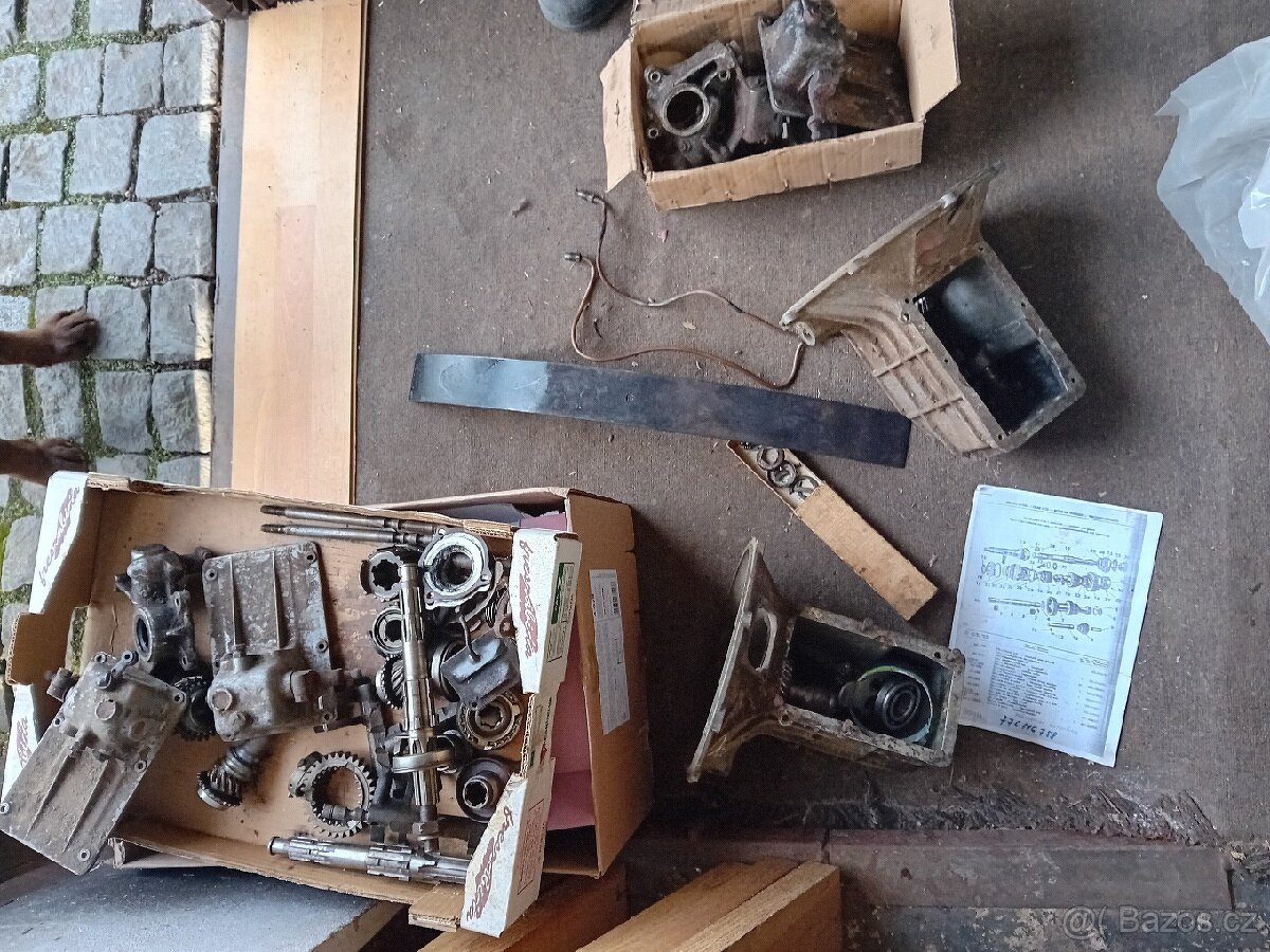 Převodovky a jiné díly škoda Octavie, Spartak