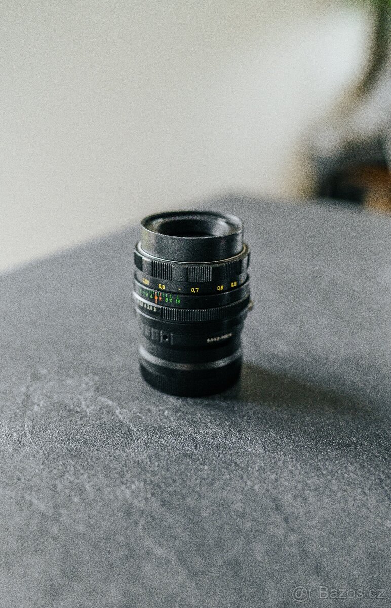 Helios 44M 2/58 + redukce sony FE