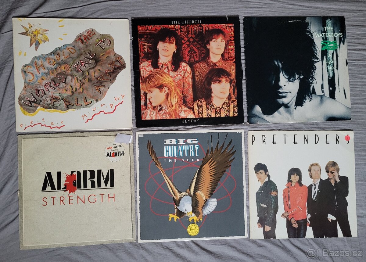 Zahraniční LP desky 70.- 80. léta NEW WAVE, POST PUNK