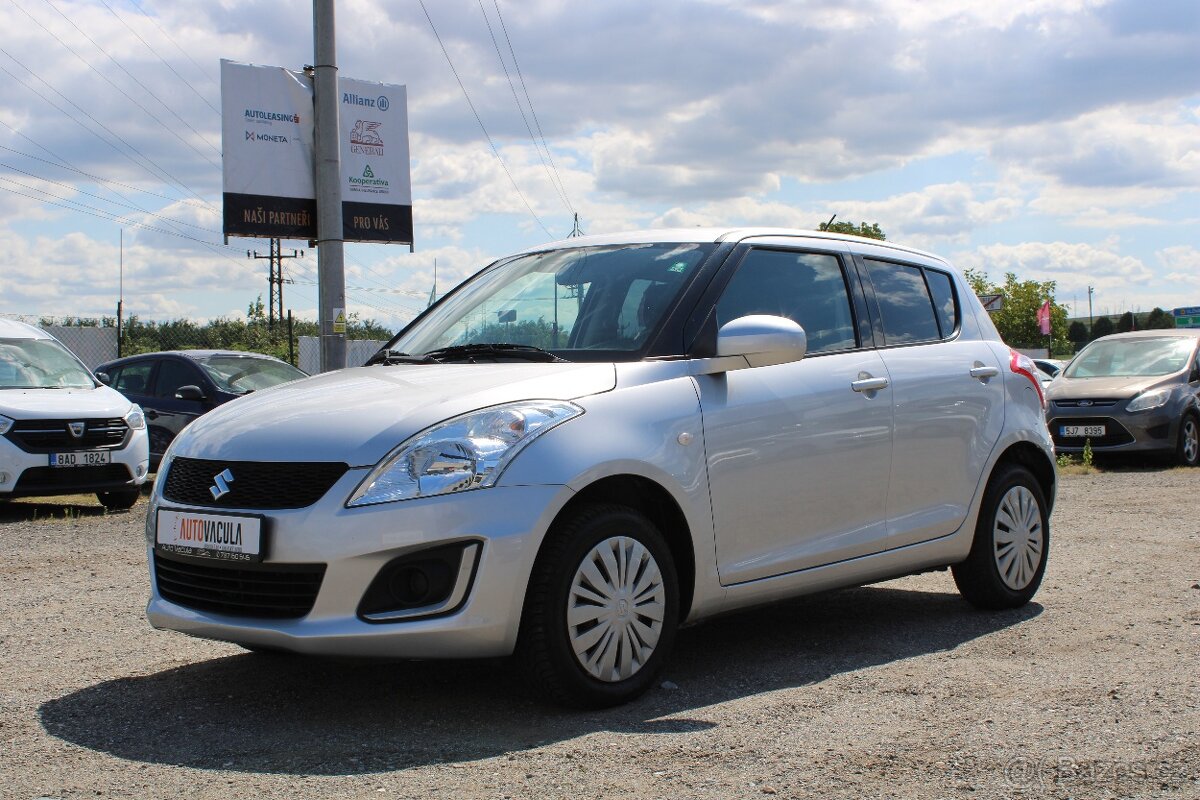 Suzuki Swift, 1,2i 66KW, SERVISKA, 4 x 4, KLIMA, r.v. 2014