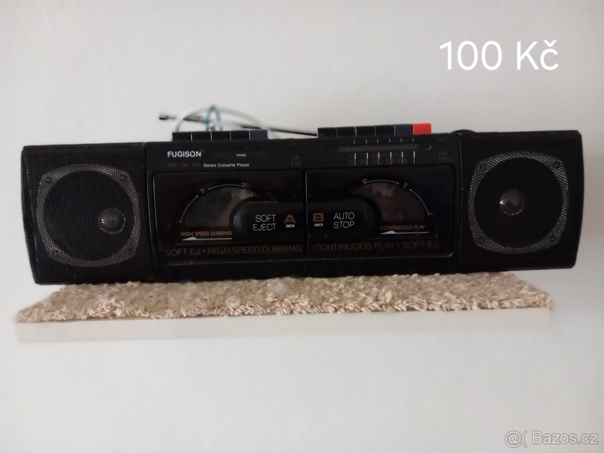 Prodám 2 staré radiomagnetofony