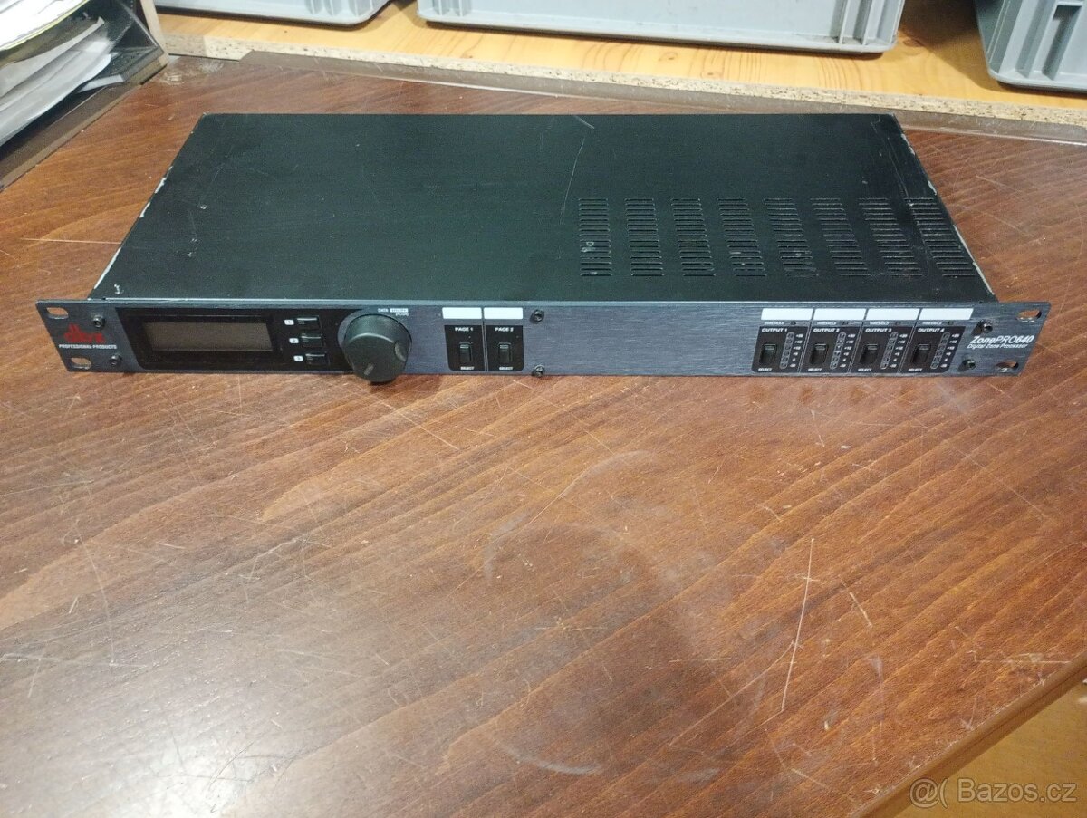 Prodám DSP DBX ZonePRO 640, 2in x 4out