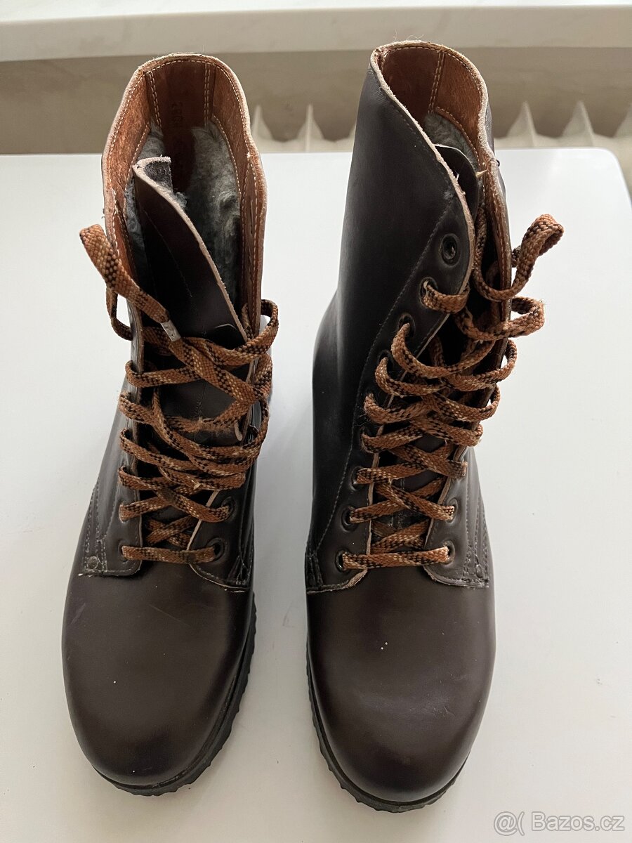 Vojenské/policejní/ kanady-boty