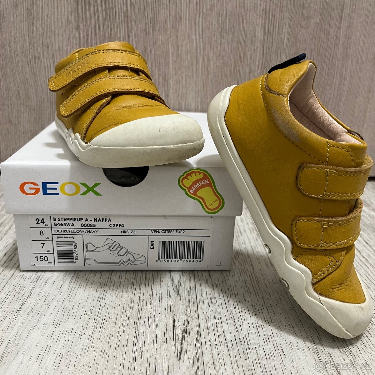 Geox Steppieup barefoot dětské boty vel. 24