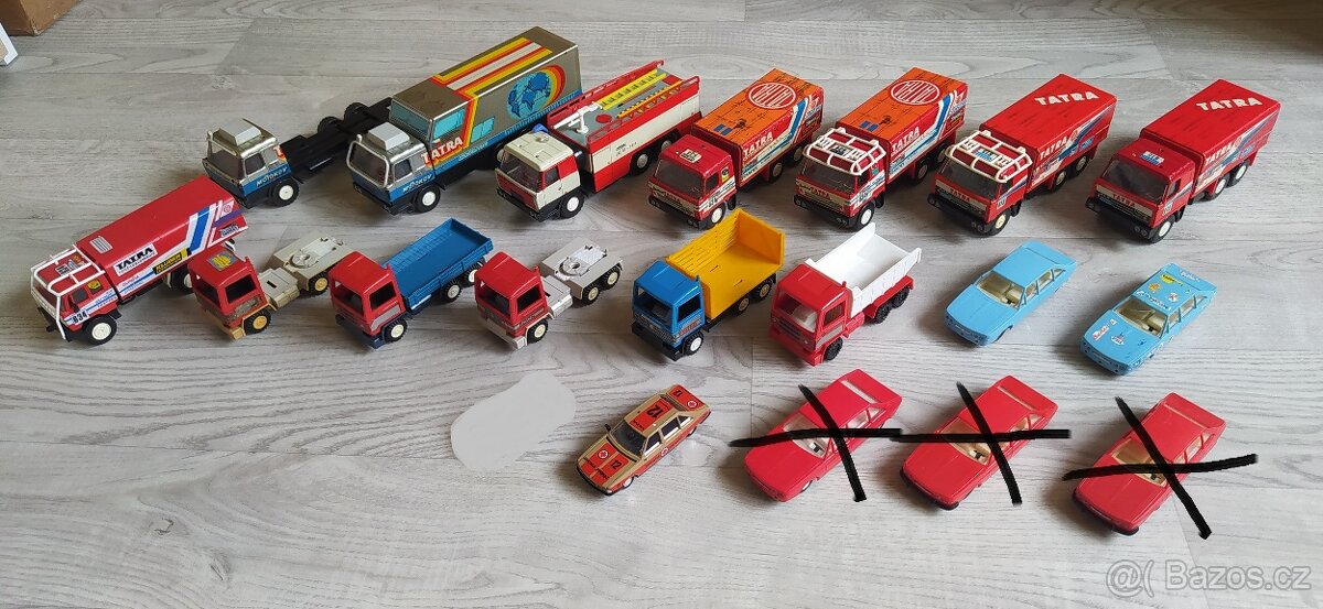 autíčka - modely TATRA starší, různé