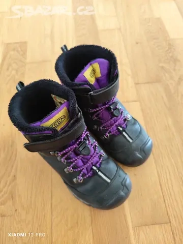 Dívčí zimní boty Keen s membránou vel. 32/33