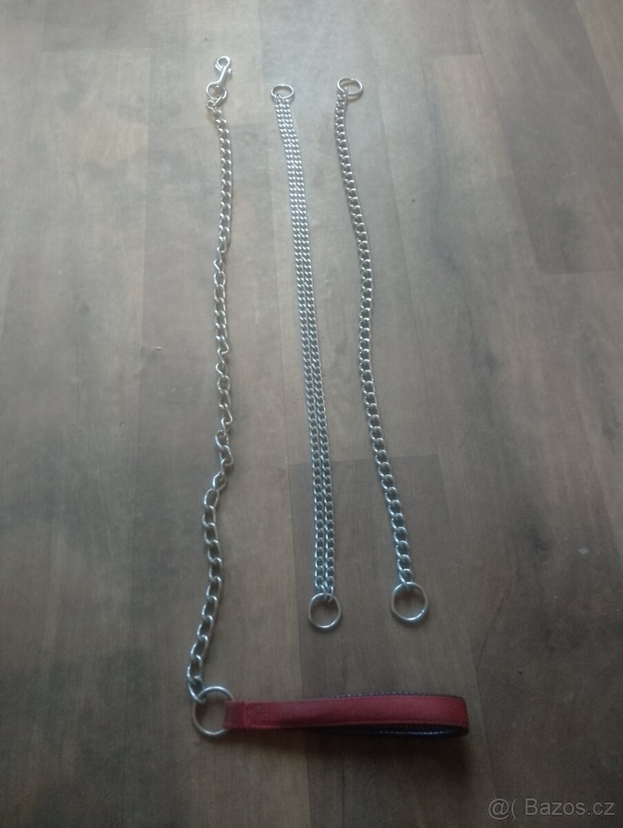 Prodám vodítko a 2x obojek