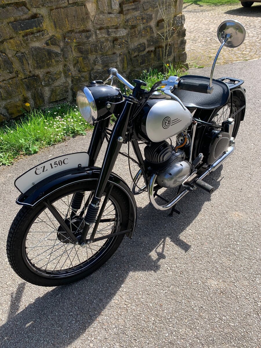 ČZ 150 C r.v.1952