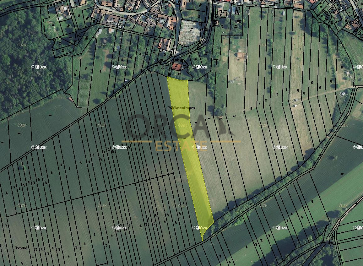 Prodej pozemku o výměře 6238 m2 v k.ú. Diváky