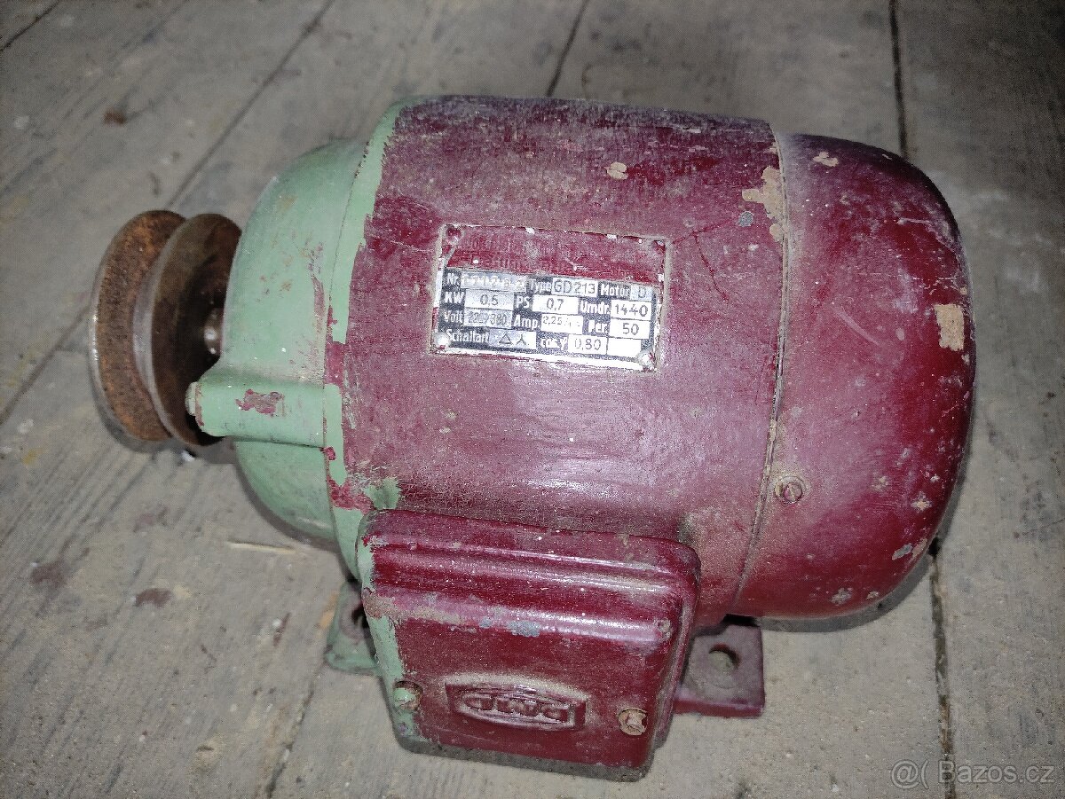 Elektromotor DMD GD213, 0,5 kW, 1440 ot./min.