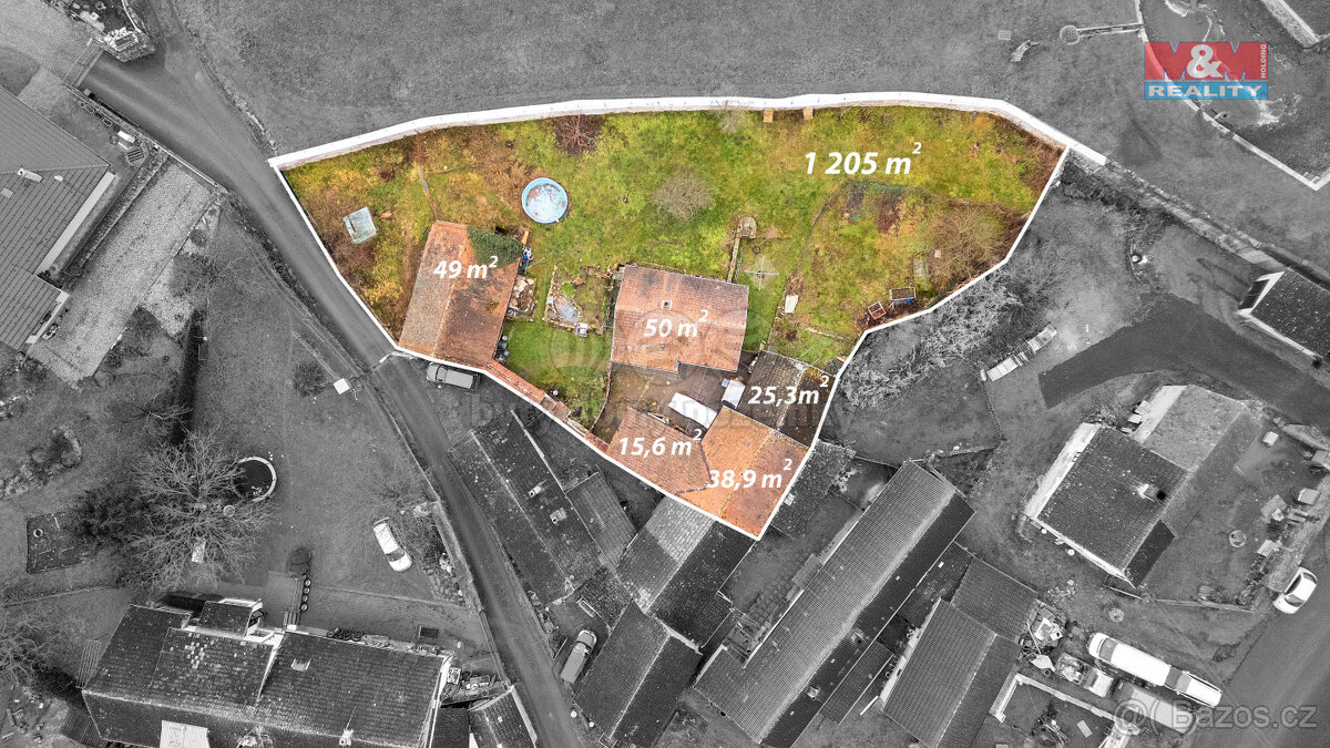 Prodej rodinného domu, 60 m², Nedrahovice