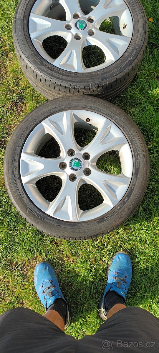 ALU kola originál ŠKODA 5x112 R17