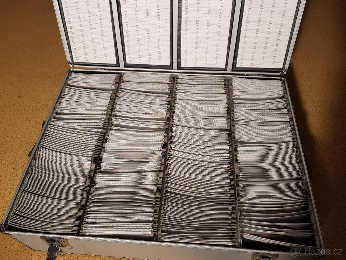 Hliníkový kufr na 1000CD/DVD/BLURAY