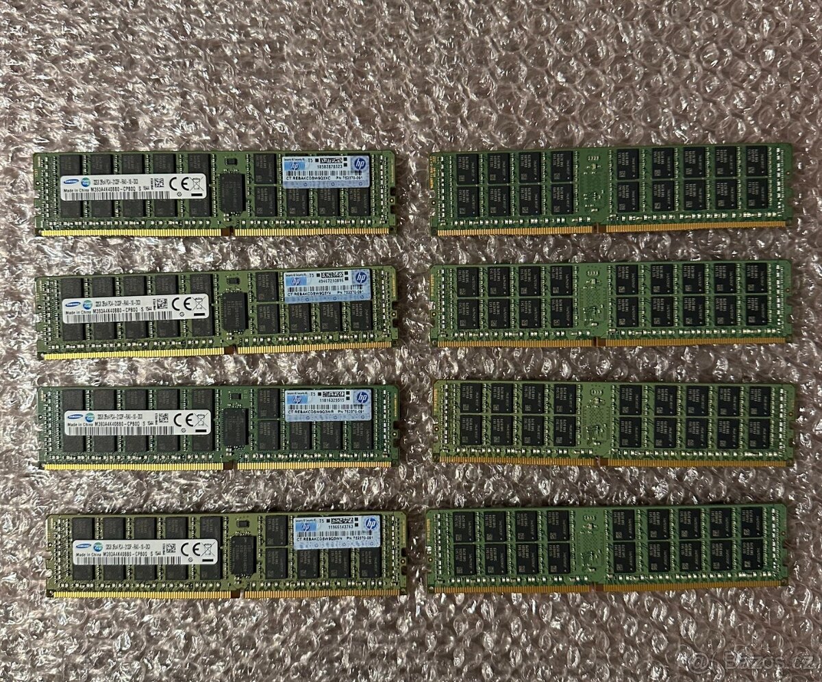 Serverové paměti DDR4 ECC SAMSUNG 32GB (M393A4K40BB0-CPB)