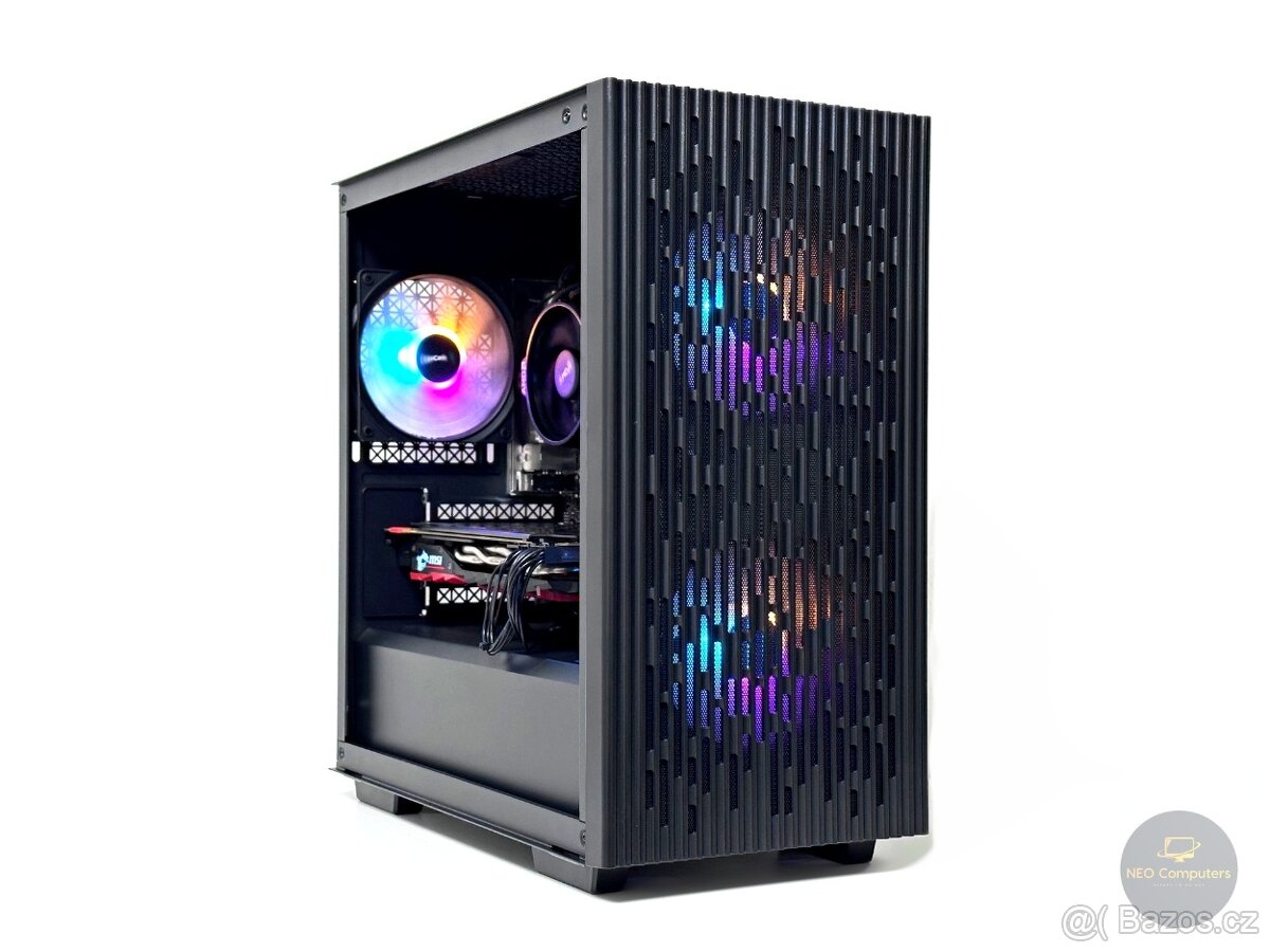 Herní PC Ryzen 5 3600, GTX 1070 8GB, 16GB DDR4, SSD 512GB