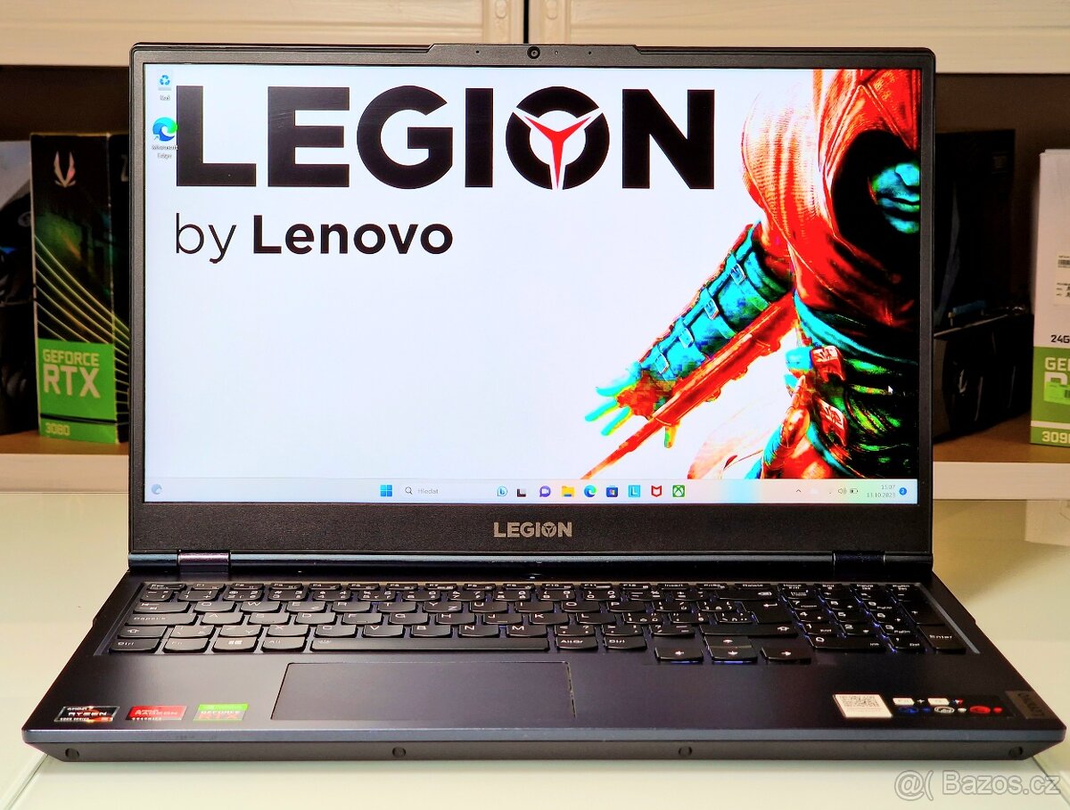 Herní notebook LEGION | 17,3" 144Hz | RTX 3060 6GB | ZÁRUKA