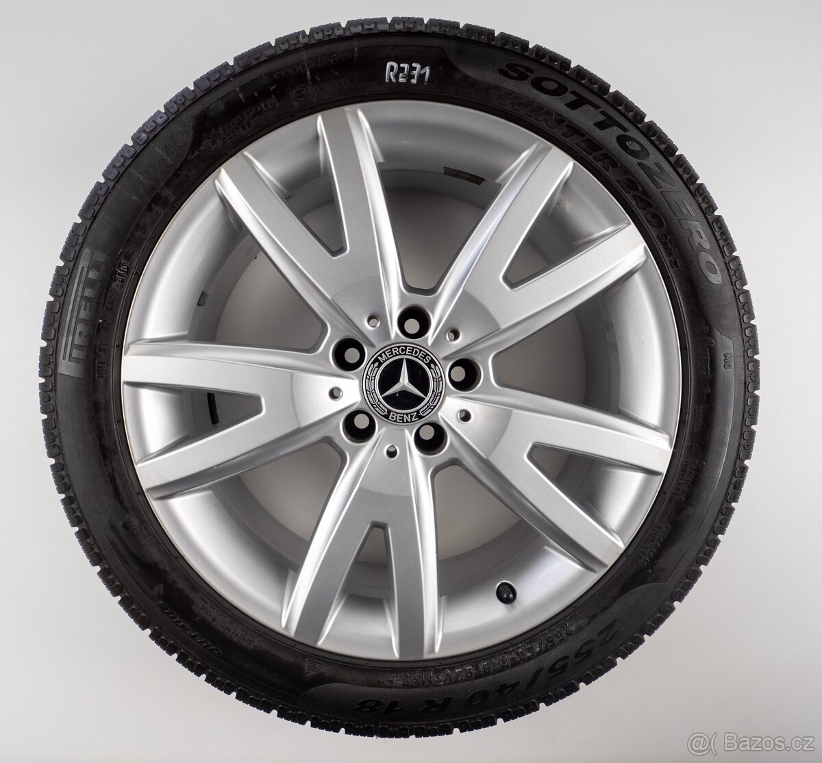 Mercedes CLS W218 - Originání 18" alu kola - Zimní pneu