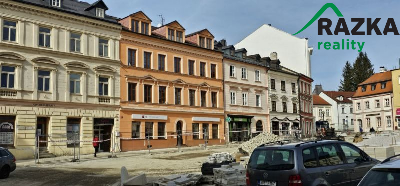 Nebytové prostory (61 m2) Tachov, ul. Nám. Republiky
