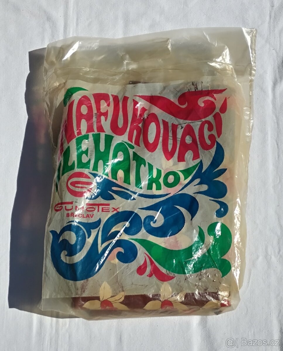 Retro nafukovací lehátko Gumotex nepoužité
