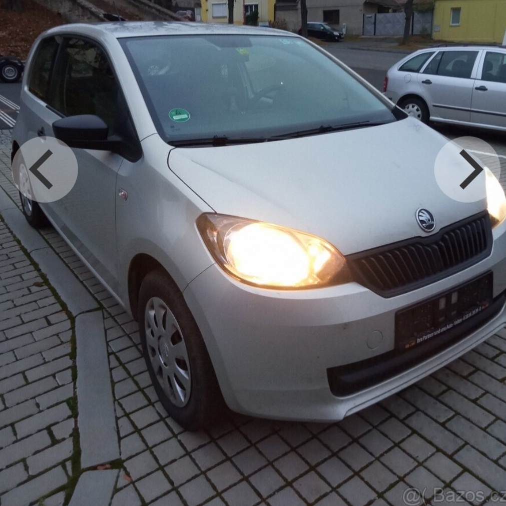 Škoda CitiGo 1,0 benzín +CNG 50 kW+tažné