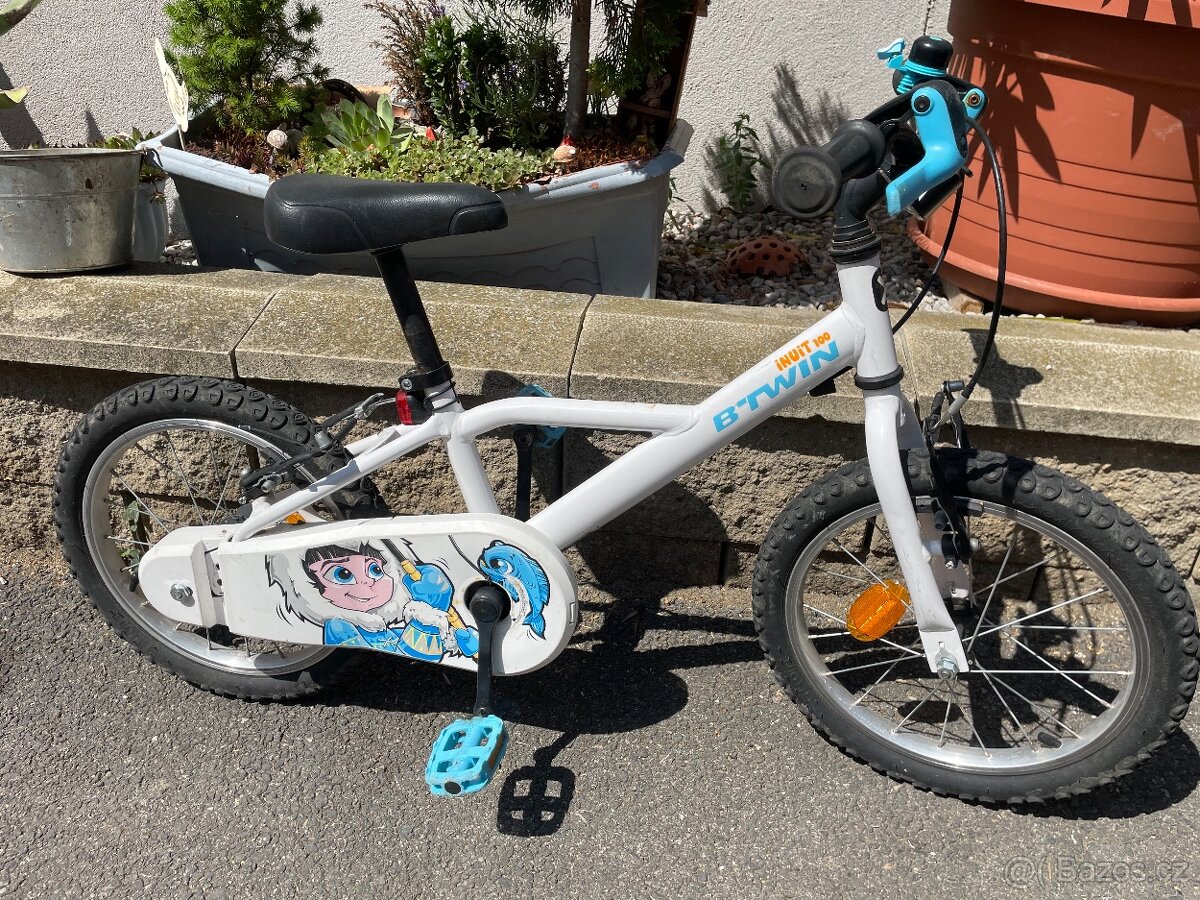Dětské kolo B’Twin 100 16” – ideální pro začínající cyklisty