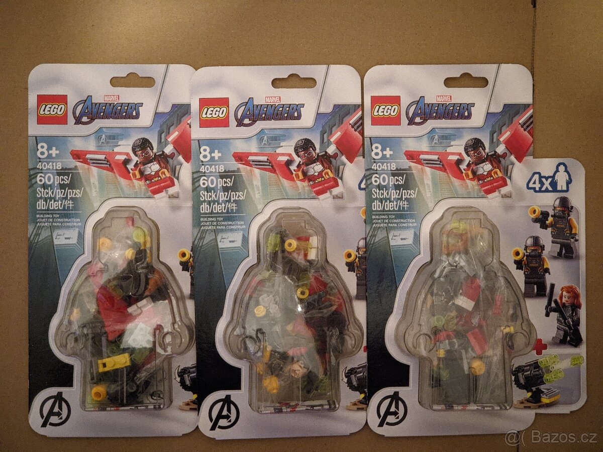 LEGO Marvel 40418 Falcon a Black Widow