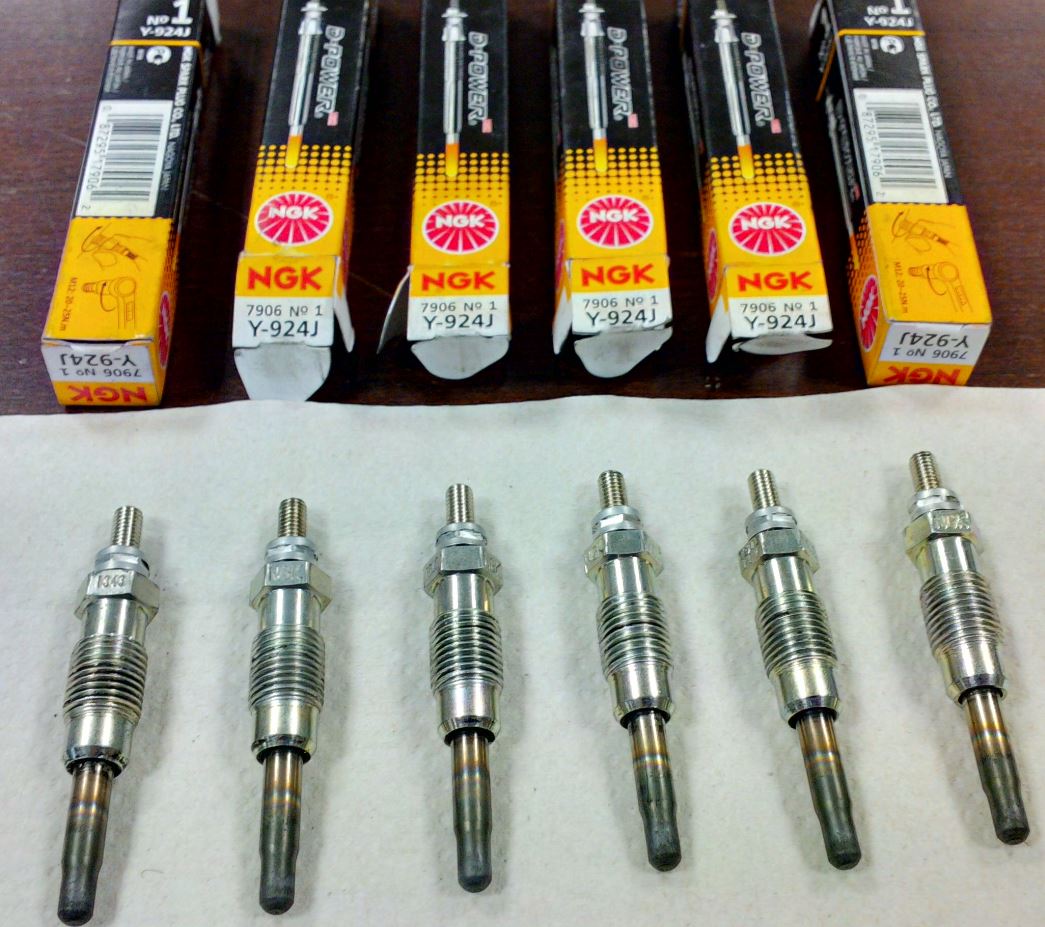 Žhavící svíčka NGK D-Power 1 Y-924J (6 ks)