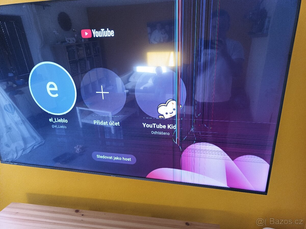 Hisense 75e7kq 190cm na opravu nebo ND