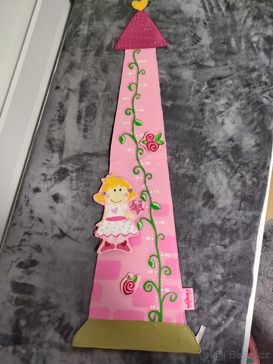 Haba metr textil princezna dětský