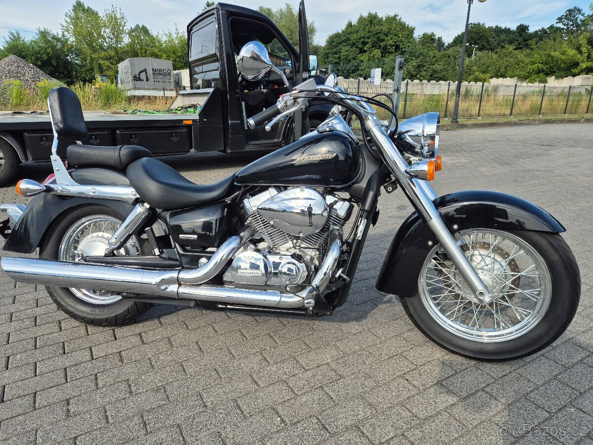 9000km honda shadow 750 2005