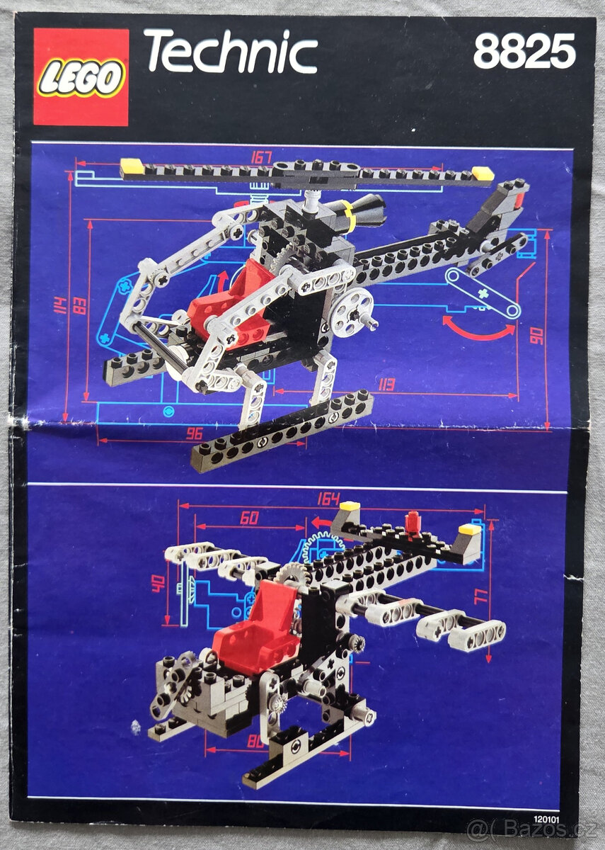 Lego Technic 8825, 90 roky, Na predaj