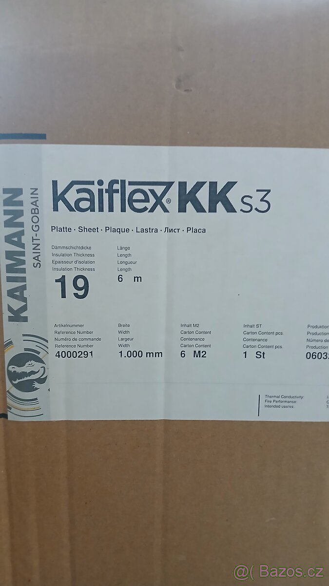 Izolace K-flex