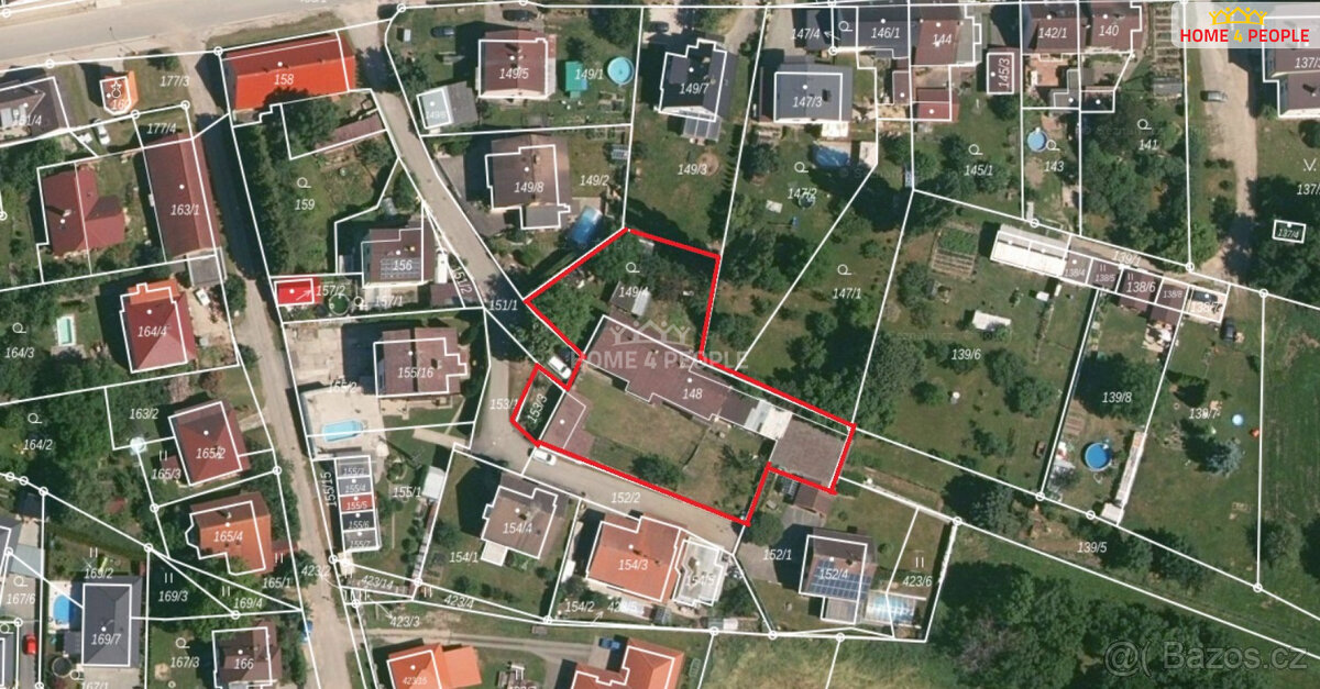 Prodej stavebního pozemku o rozloze 1635 m² v obci Hlinsko,