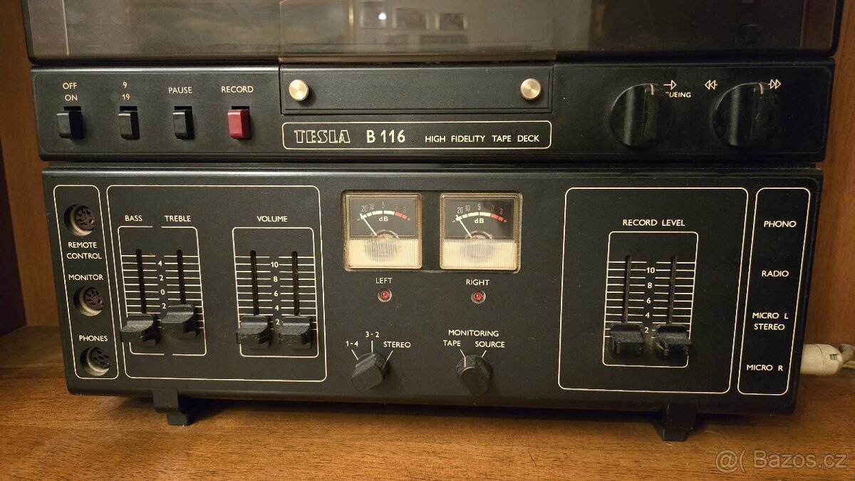 Kotoučový magnetofon Tesla B 116
