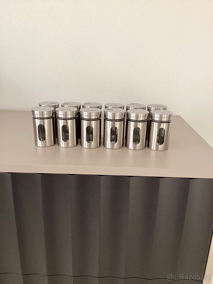 Kořenky nerezové skleněné