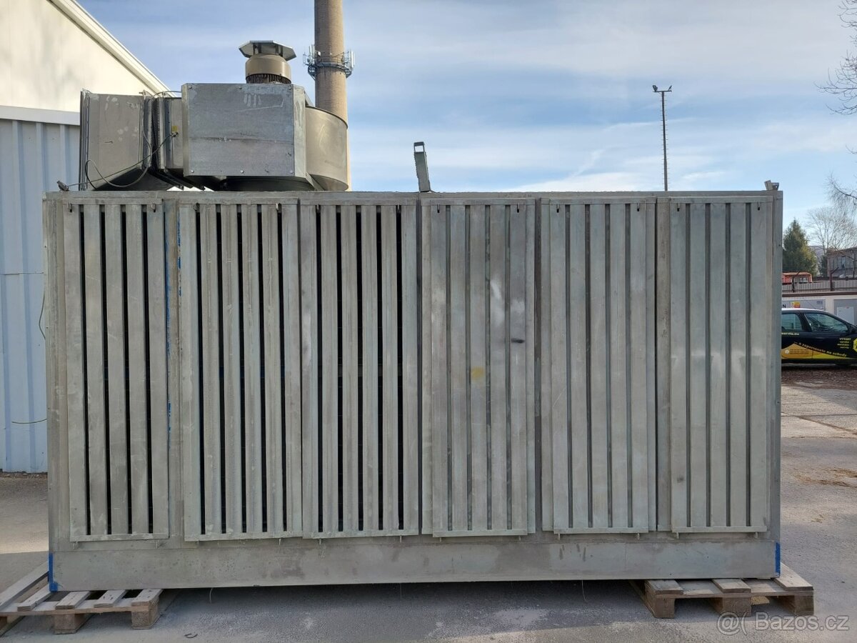 Odsávací stěna MOS  3,7mx1,8m