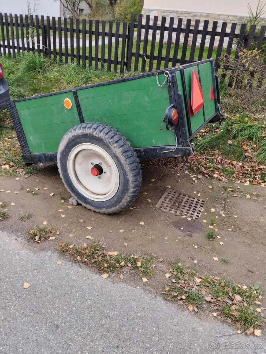 Vlek, Kára za traktor,  domácí výroba